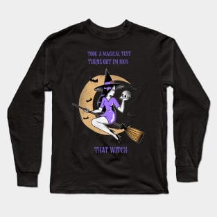 SASSY WITCH Long Sleeve T-Shirt